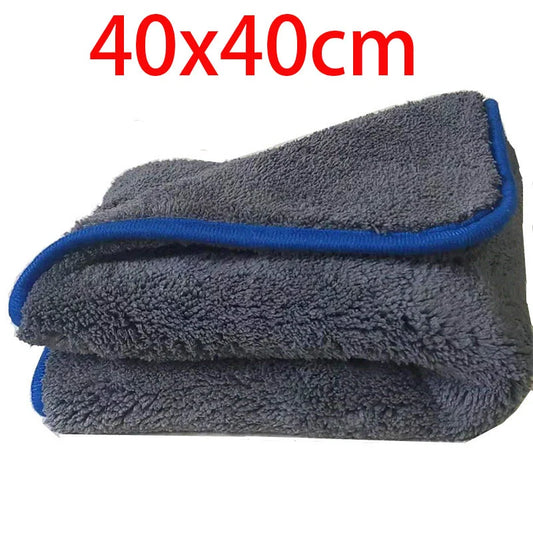 1200Gsm Ultra-Thick Microfiber Car Detailing Wash Towels Cleaning Cloth Towel for House Car Washing Drying Auto Polishing