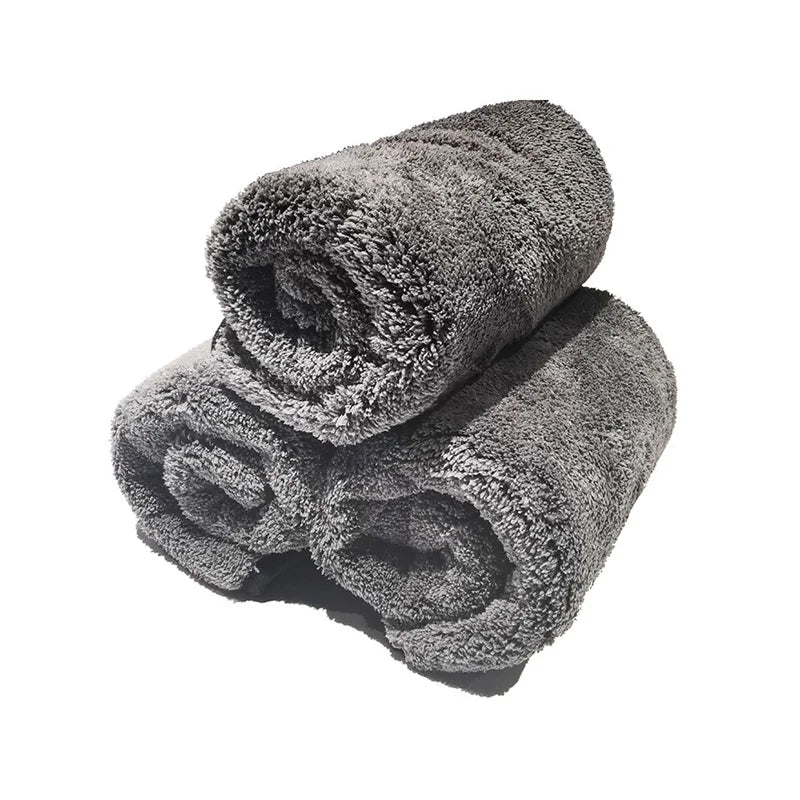1200Gsm Ultra-Thick Microfiber Car Detailing Wash Towels Cleaning Cloth Towel for House Car Washing Drying Auto Polishing