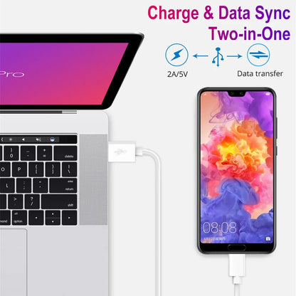 3PCS Micro USB Cable 2.4A Fast Charging Wire Mobile Phone Micro USB Cable for Xiaomi Samsung Andriod Charge Cable Cord