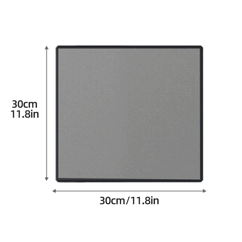 Microfiber Car Cleaning Towel Automobile Motorcycle Washing Glass Household Cleaning Small Towel Grey