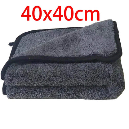 1200Gsm Ultra-Thick Microfiber Car Detailing Wash Towels Cleaning Cloth Towel for House Car Washing Drying Auto Polishing